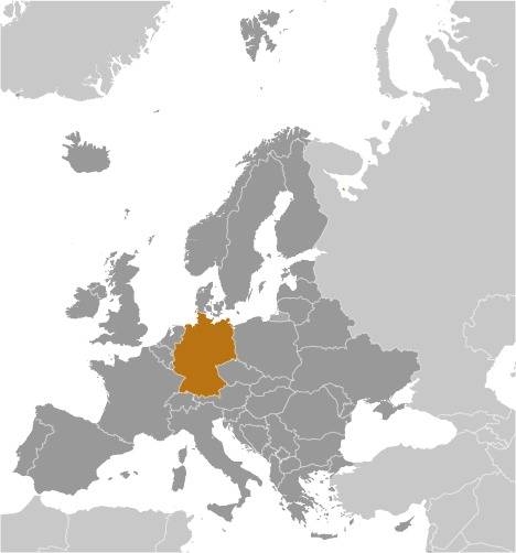 Germany Locator Map