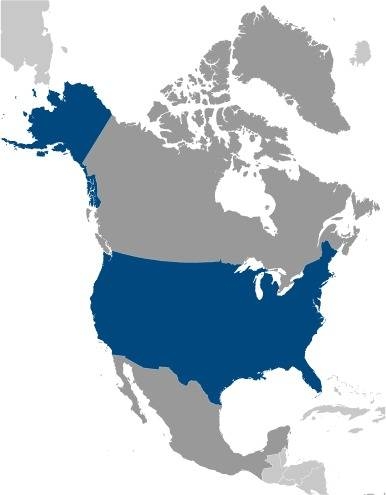 USA Locator Map
